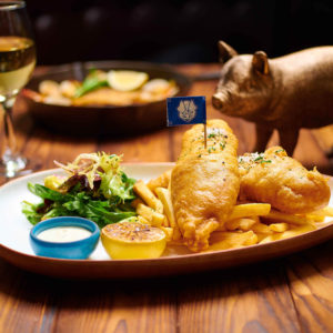 The Blind Pig Beer Battered Fish & Chips